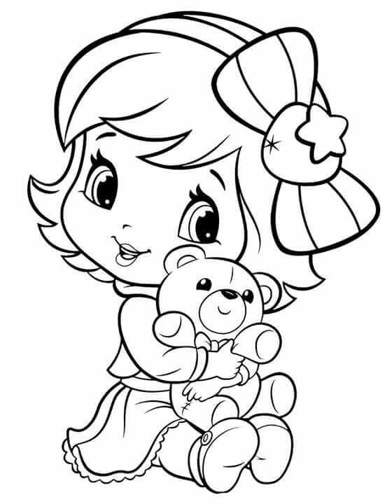 36 Delightful Strawberry Shortcake Coloring Pages Printable 14