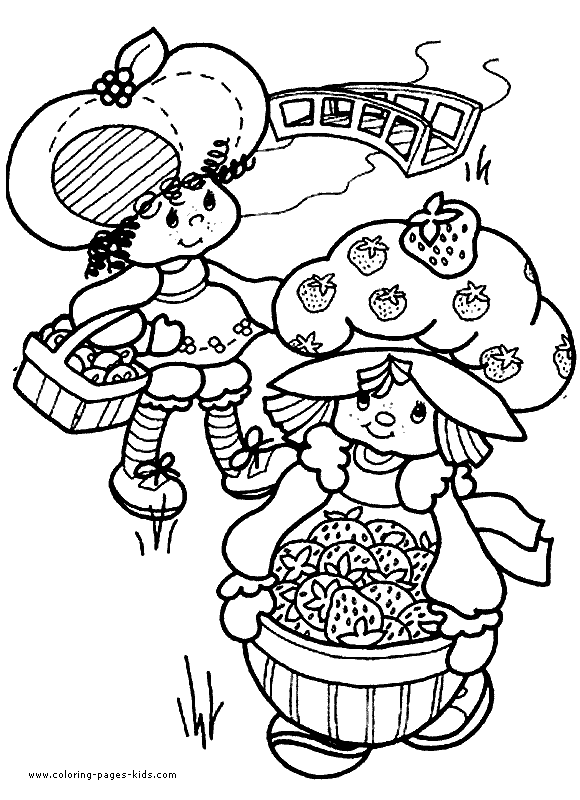 36 Delightful Strawberry Shortcake Coloring Pages Printable 19