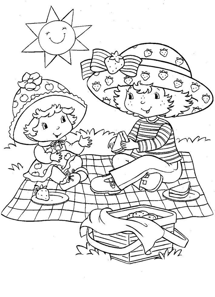 36 Delightful Strawberry Shortcake Coloring Pages Printable 24