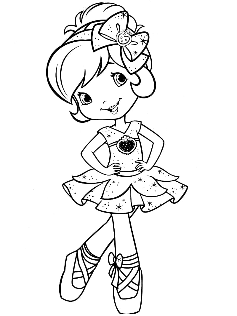 36 Delightful Strawberry Shortcake Coloring Pages Printable 30