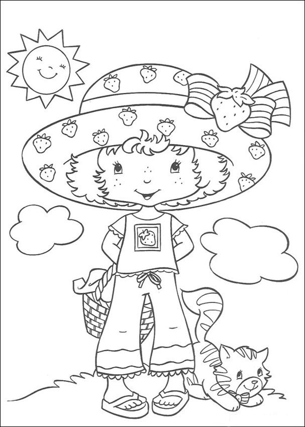 36 Delightful Strawberry Shortcake Coloring Pages Printable 32