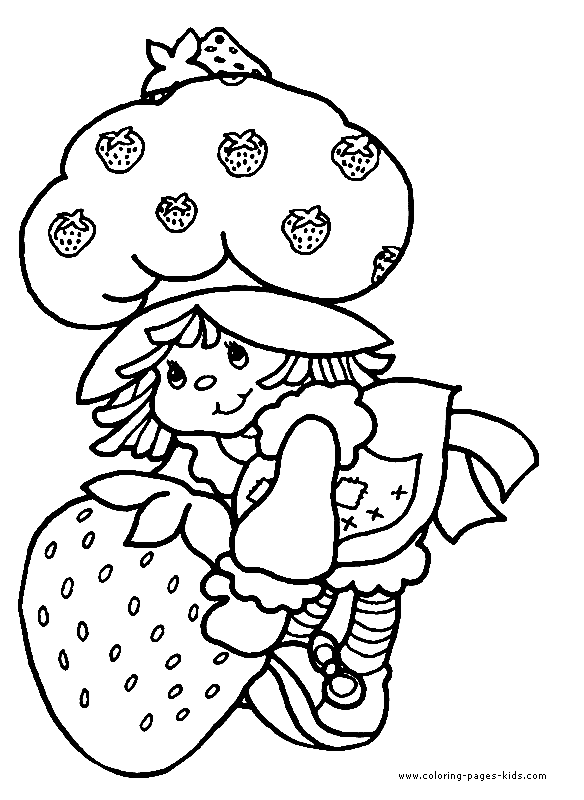 36 Delightful Strawberry Shortcake Coloring Pages Printable 8