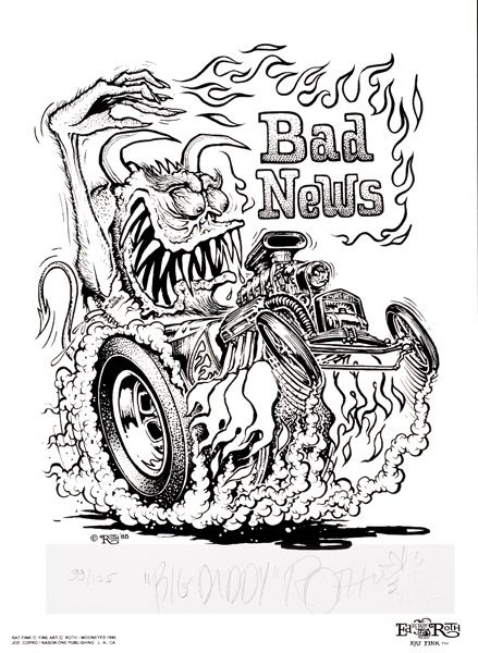 36 Ed Roth Coloring Pages Printable 1