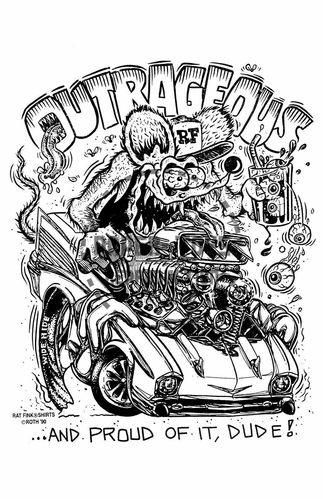 36 Ed Roth Coloring Pages Printable 26