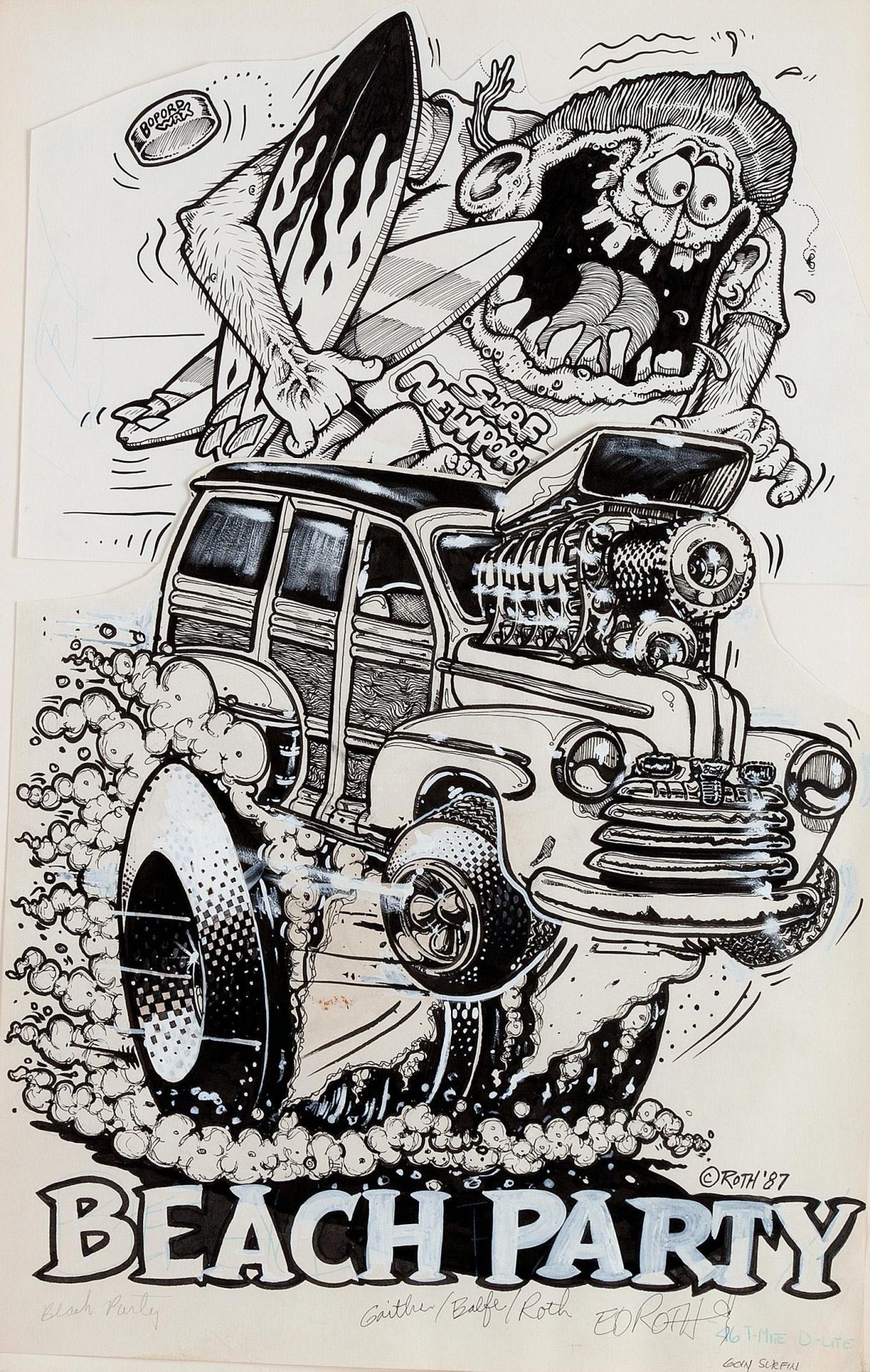 36 Ed Roth Coloring Pages Printable 33