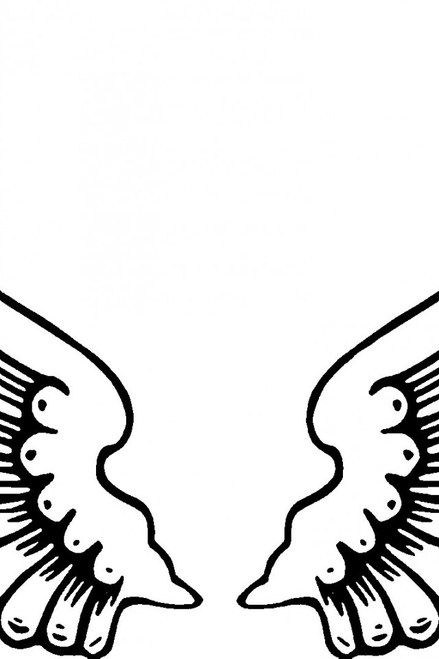 36 Elegant Wing Coloring Pages Printable 29