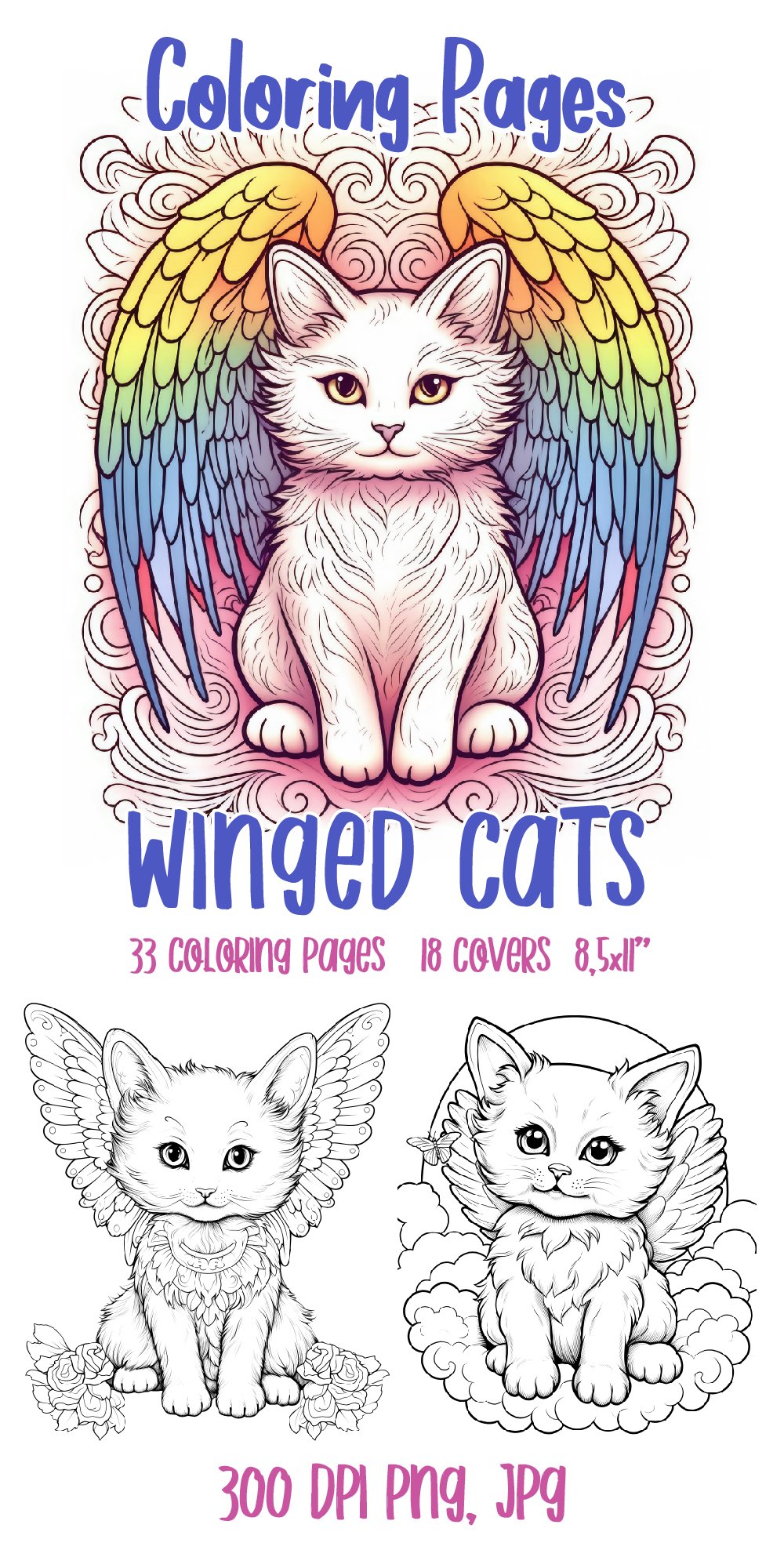 36 Elegant Wing Coloring Pages Printable 32