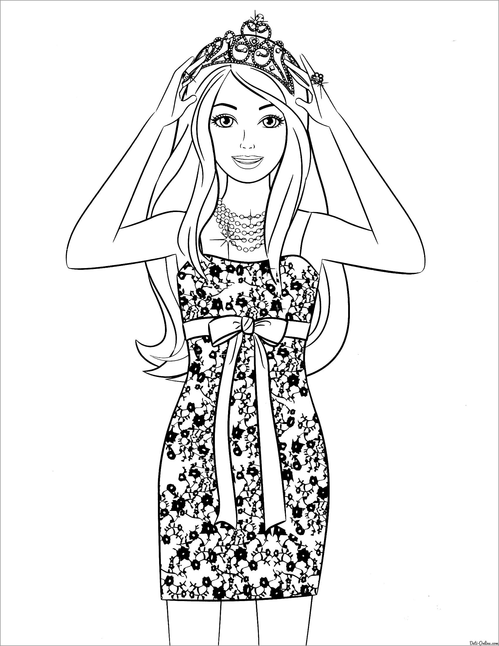 36 Glam Baddie Barbie Coloring Pages Printable 14