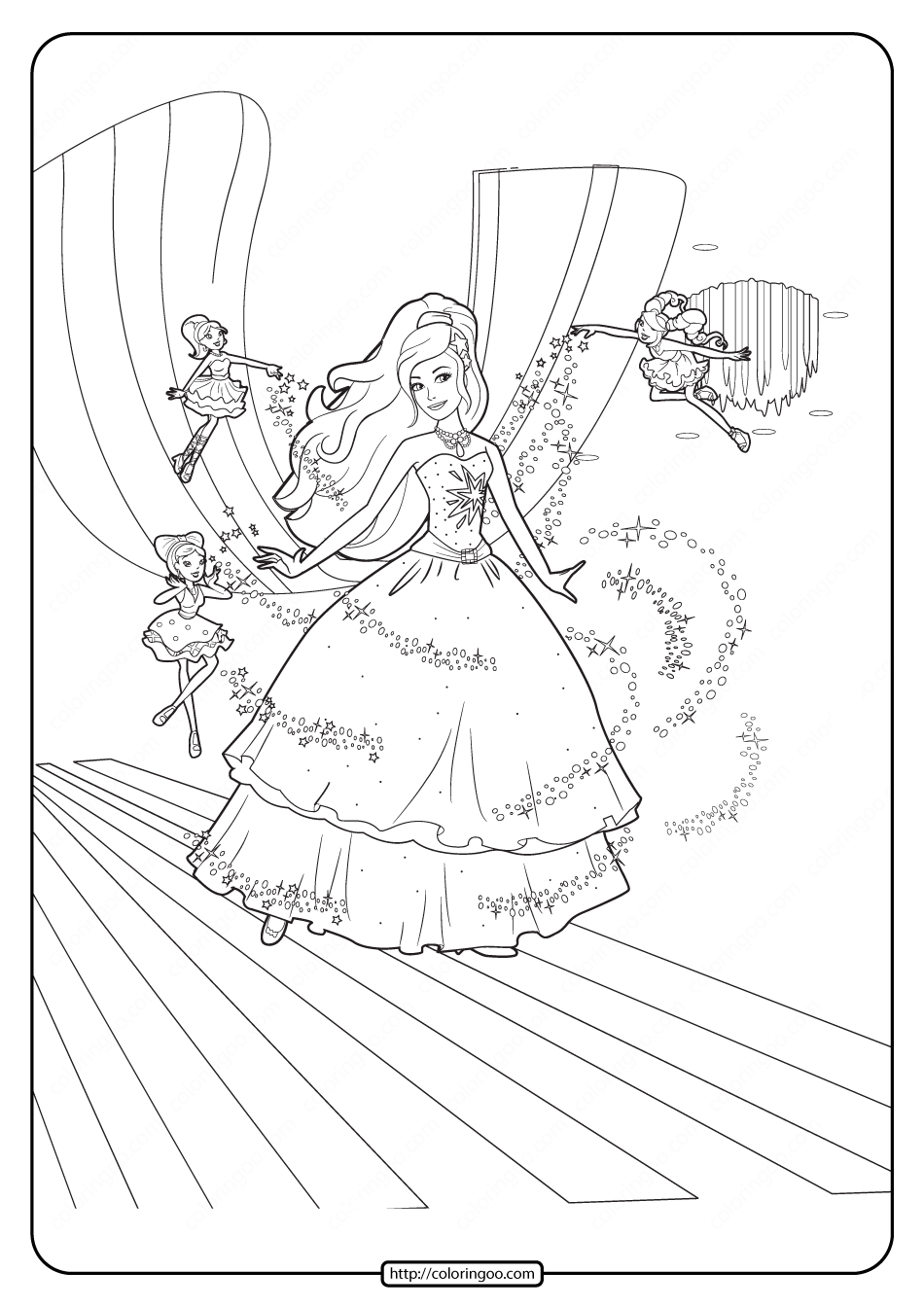 36 Glam Baddie Barbie Coloring Pages Printable 15