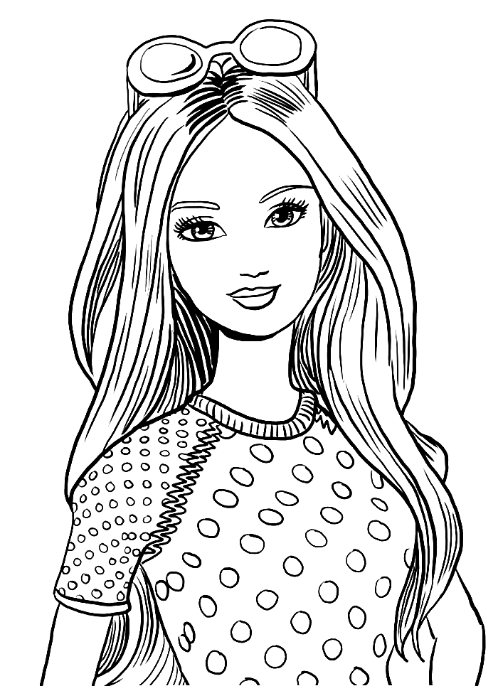 36 Glam Baddie Barbie Coloring Pages Printable 16