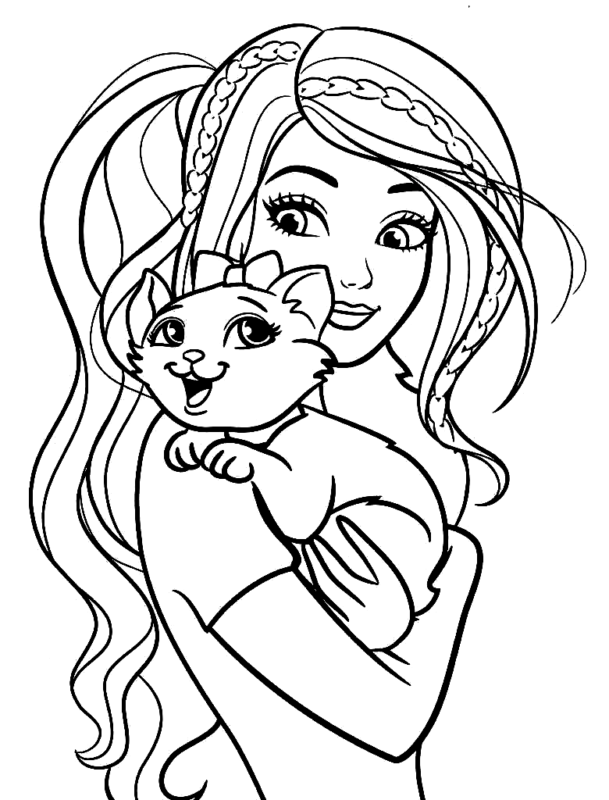 36 Glam Baddie Barbie Coloring Pages Printable 24