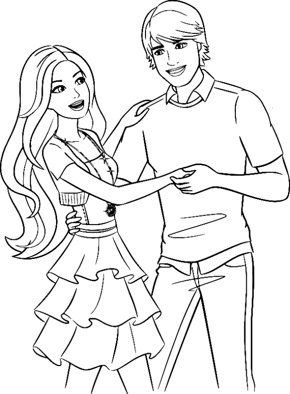 36 Glam Baddie Barbie Coloring Pages Printable 29