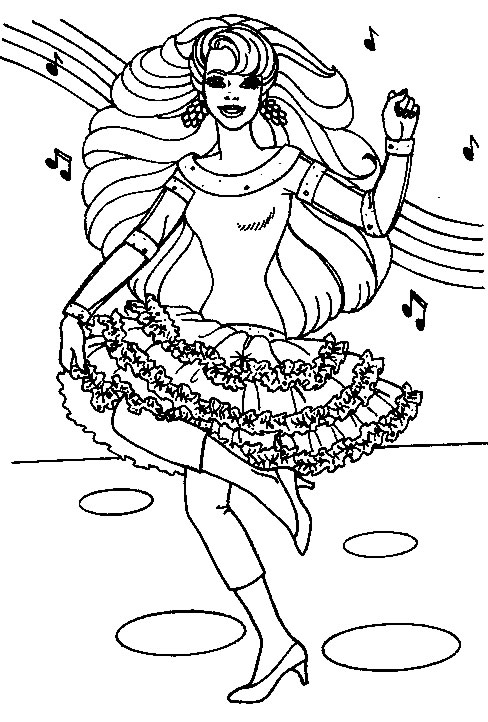 36 Glam Baddie Barbie Coloring Pages Printable 32