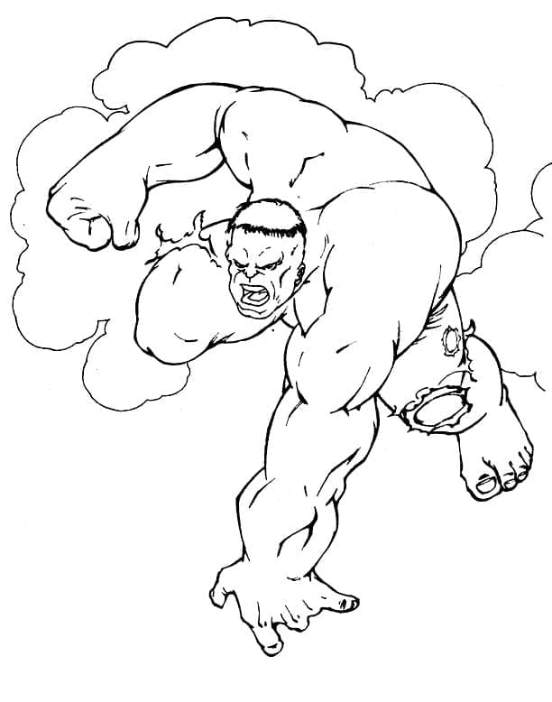 36 Hulk Halloween Coloring Pages Printable 10