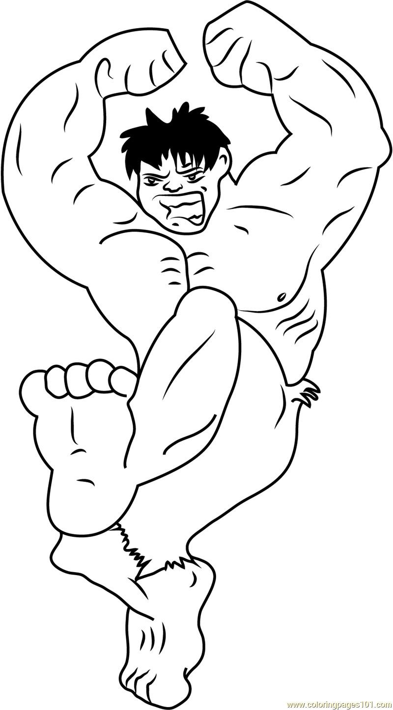 36 Hulk Halloween Coloring Pages Printable 17