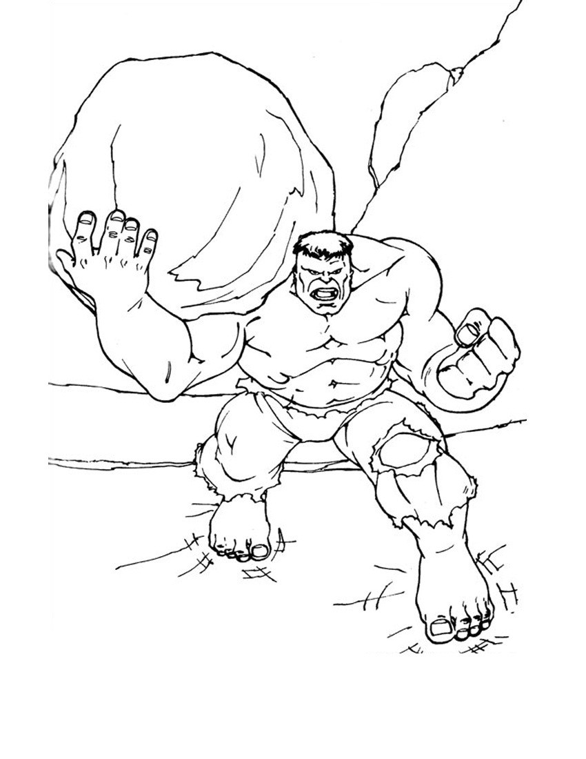 36 Hulk Halloween Coloring Pages Printable 3