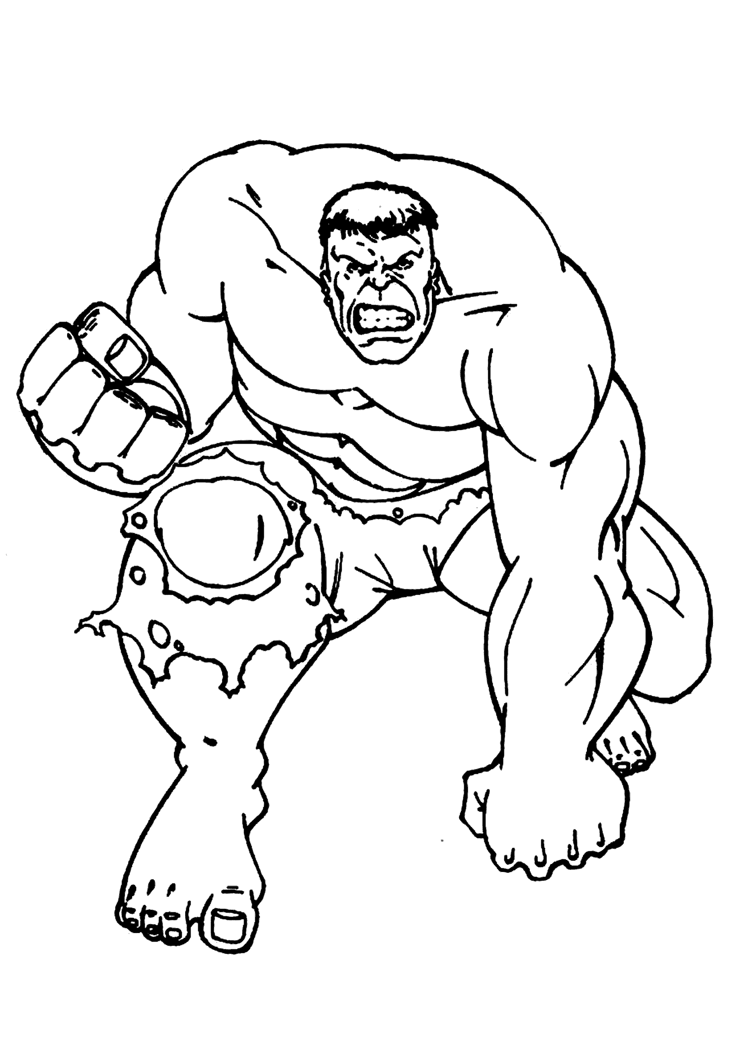 36 Hulk Halloween Coloring Pages Printable 30