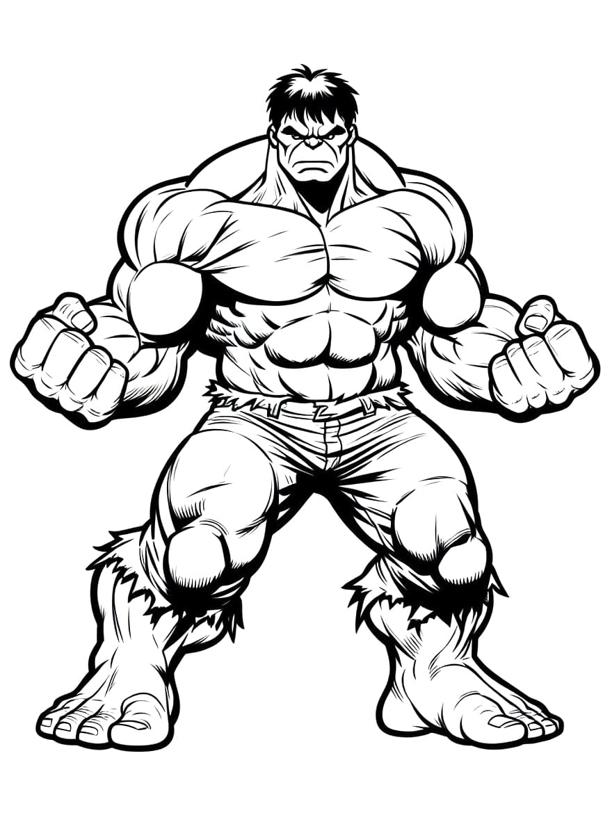 36 Hulk Halloween Coloring Pages Printable 34