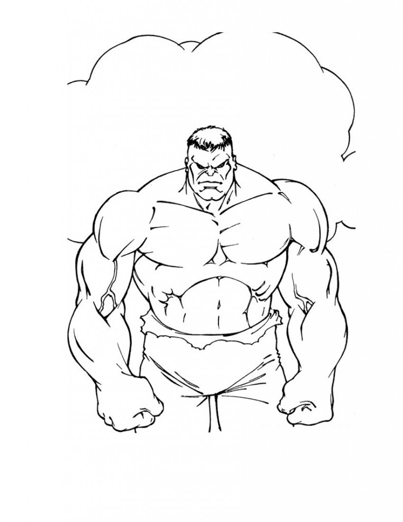 36 Hulk Halloween Coloring Pages Printable 7