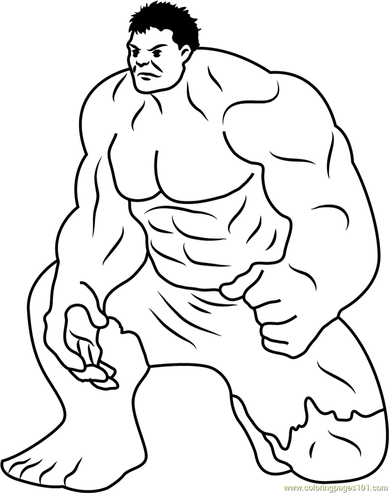 36 Hulk Halloween Coloring Pages Printable 8