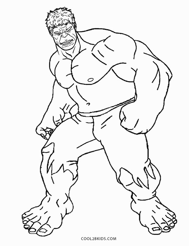 36 Hulk Halloween Coloring Pages Printable 9