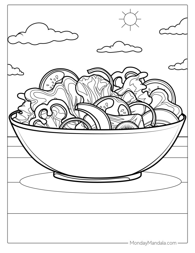 36 Yummy Cereal Coloring Pages Printable 27