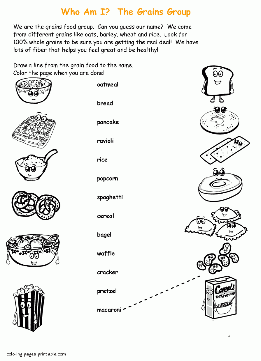 36 Yummy Cereal Coloring Pages Printable 5