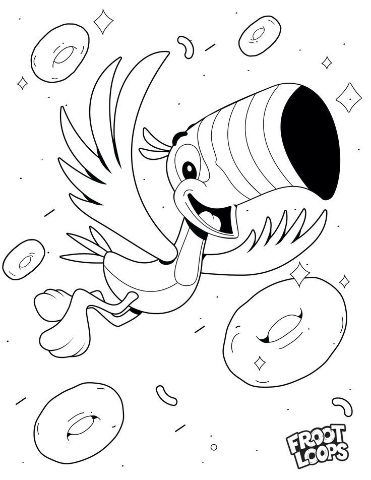 36 Yummy Cereal Coloring Pages Printable 9