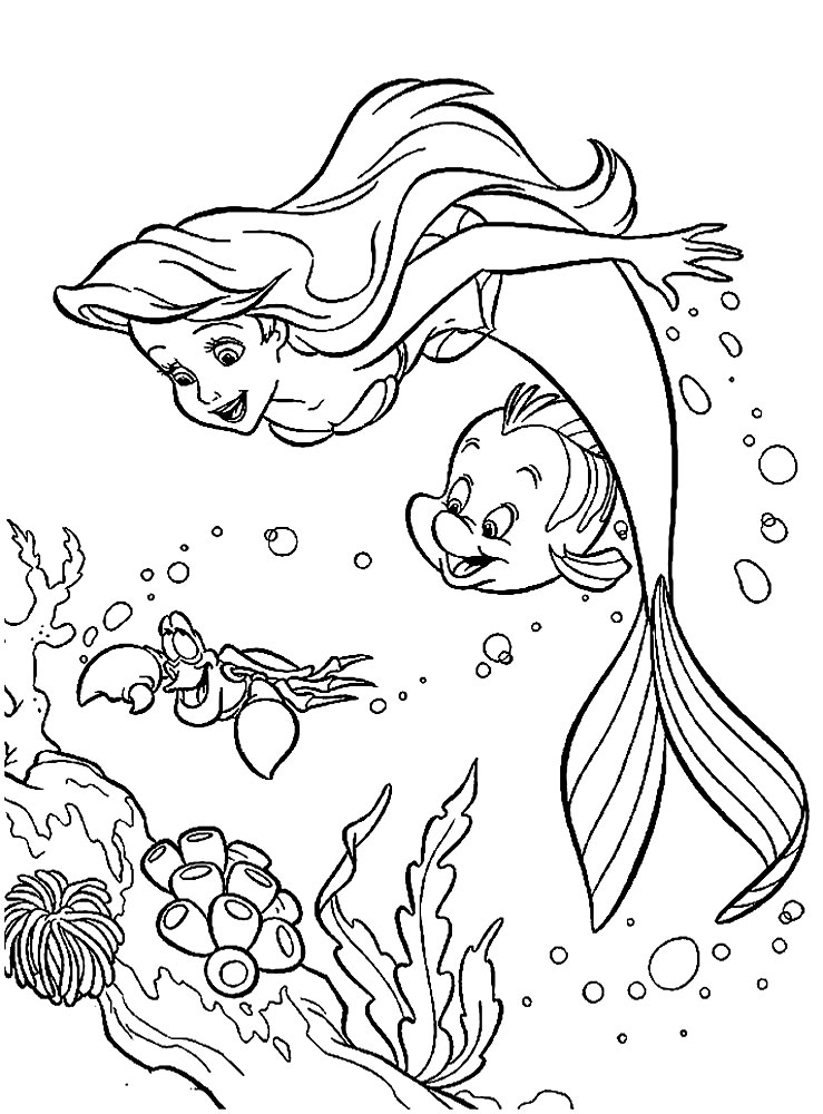 37 Festive Mermaid Birthday Party Invitations Free Printable Coloring Pages 15