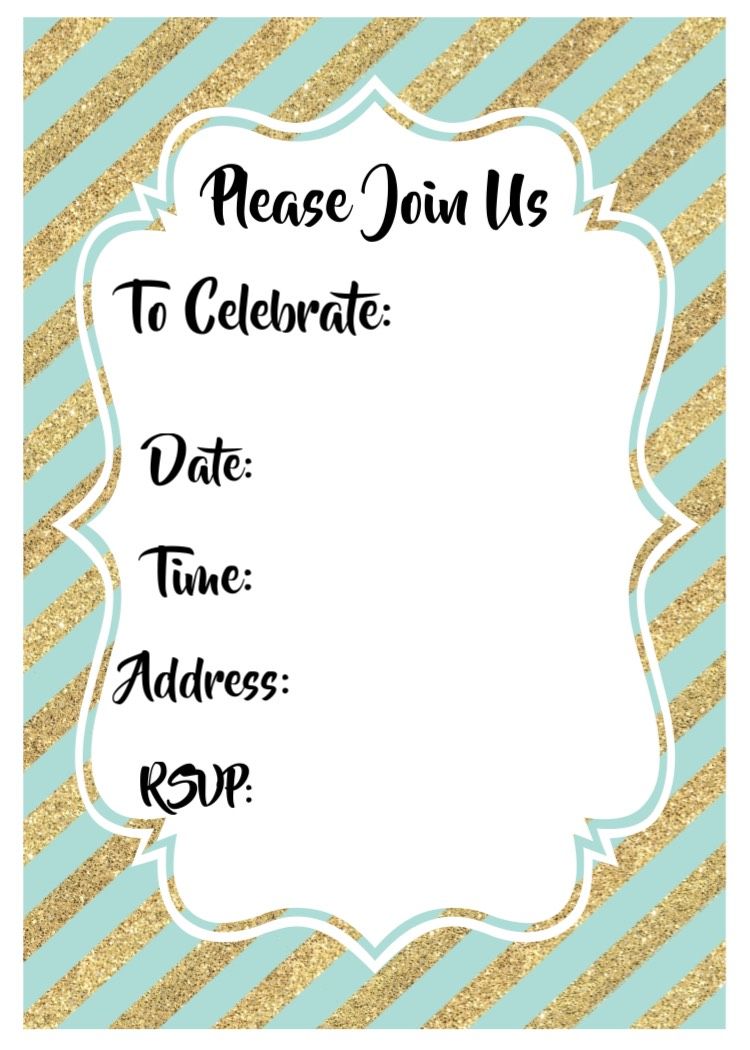 37 Festive Mermaid Birthday Party Invitations Free Printable Coloring Pages 18