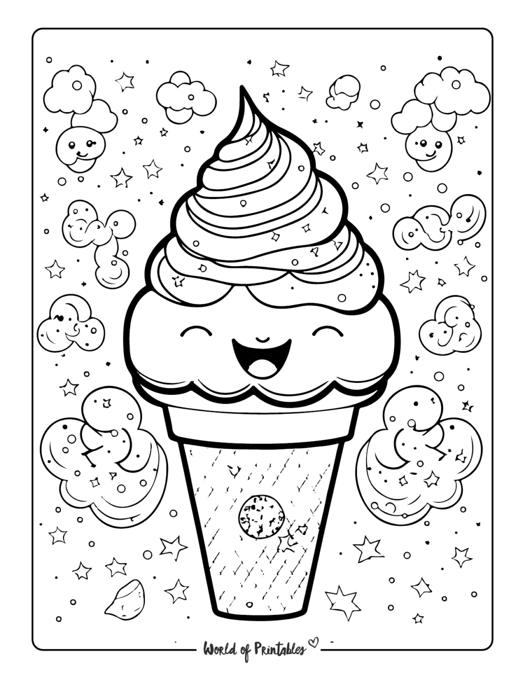 37 Free Summer Coloring Pages Printable 18