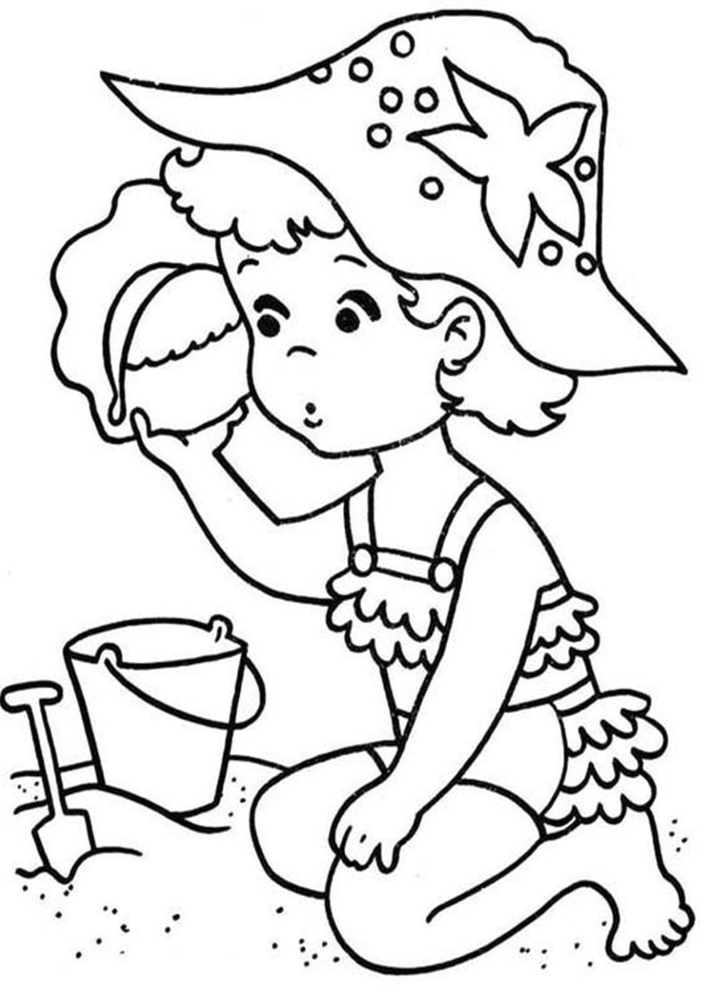 37 Free Summer Coloring Pages Printable 31