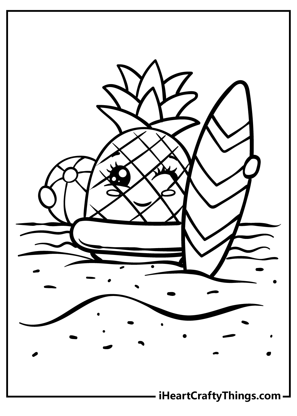 37 Free Summer Coloring Pages Printable 35