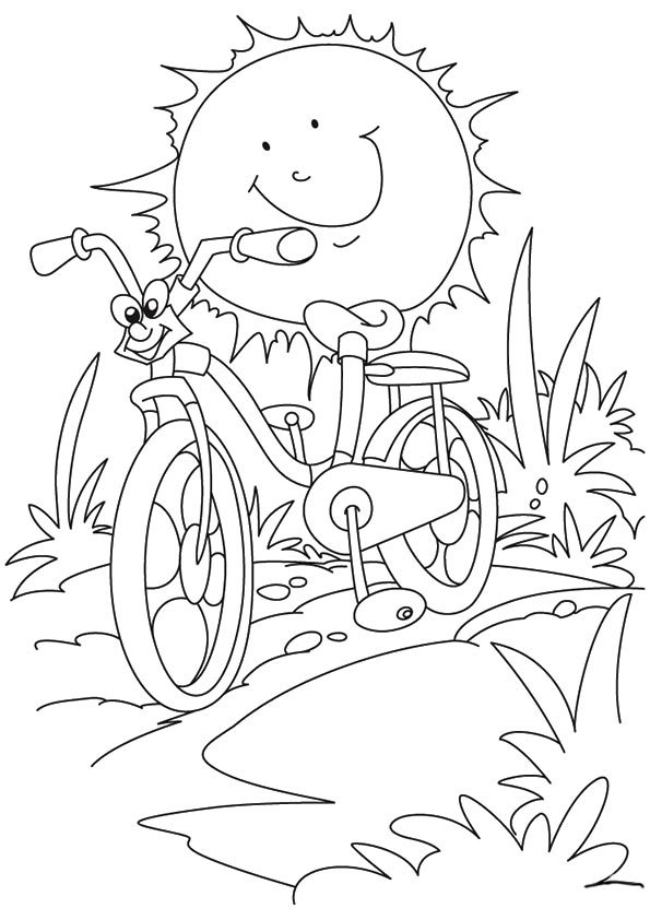 37 Free Summer Coloring Pages Printable 8