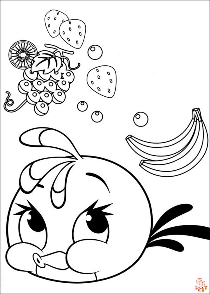 37 Fun Angry Bird Coloring Pages Printable 12