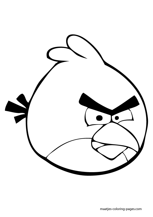 37 Fun Angry Bird Coloring Pages Printable 31