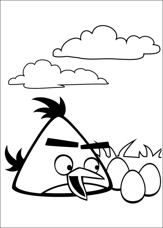 37 Fun Angry Bird Coloring Pages Printable 32