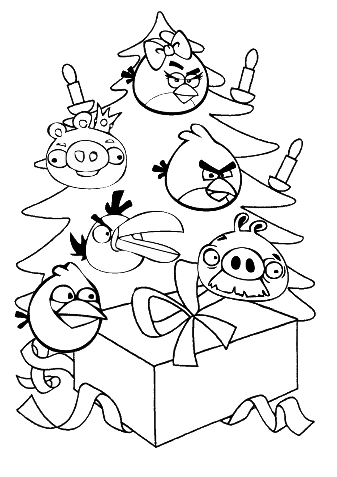 37 Fun Angry Bird Coloring Pages Printable 4