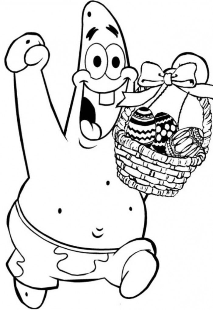 37 Patrick Star Coloring Pages Printable 12