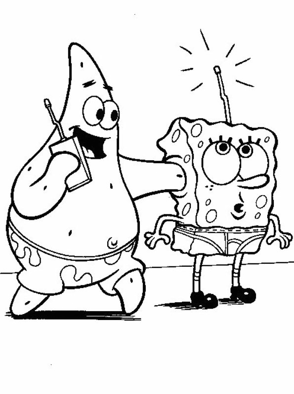 37 Patrick Star Coloring Pages Printable 16