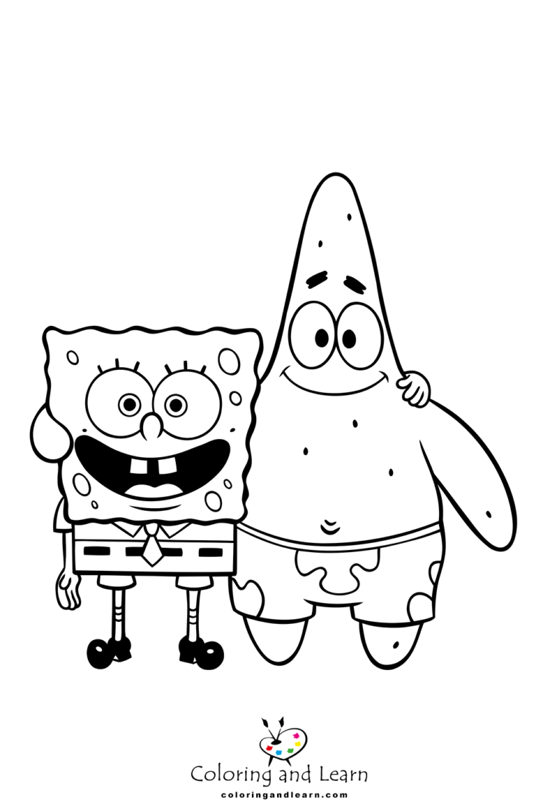 37 Patrick Star Coloring Pages Printable 17