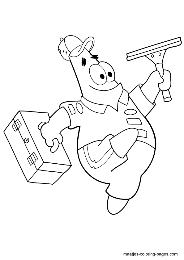 37 Patrick Star Coloring Pages Printable 19