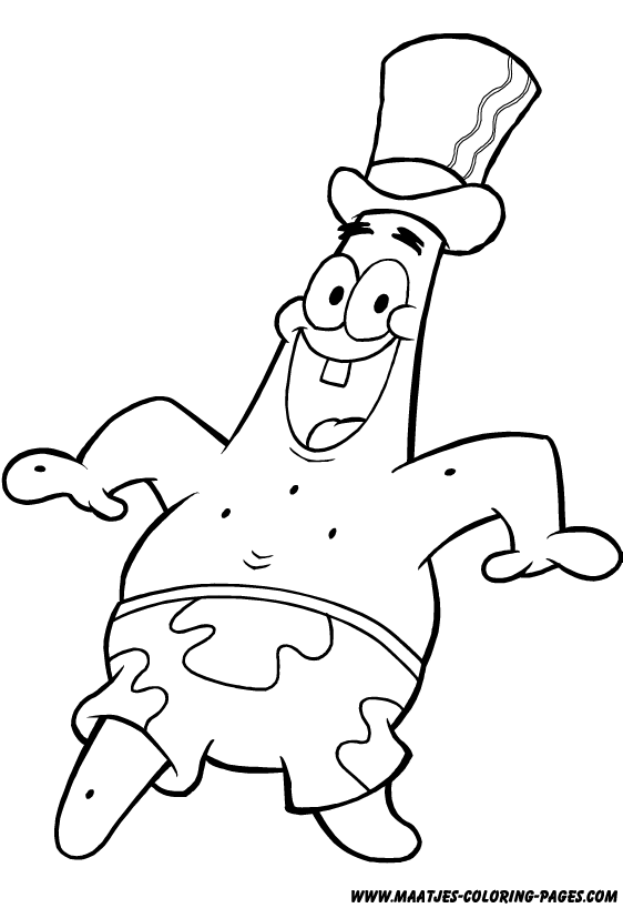 37 Patrick Star Coloring Pages Printable 29