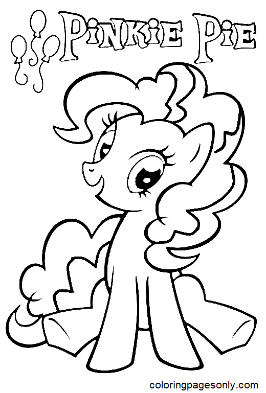 37 Pinkie Pie Coloring Pages Printable 12