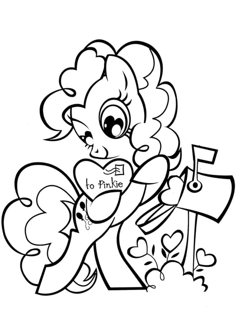 37 Pinkie Pie Coloring Pages Printable 5