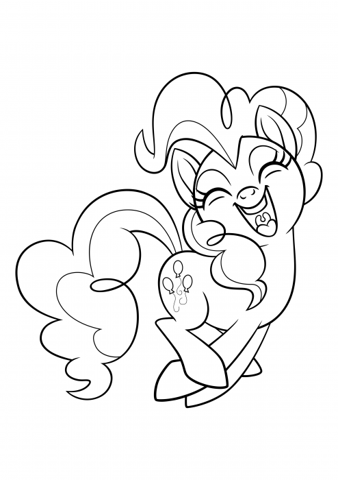 37 Pinkie Pie Coloring Pages Printable 8