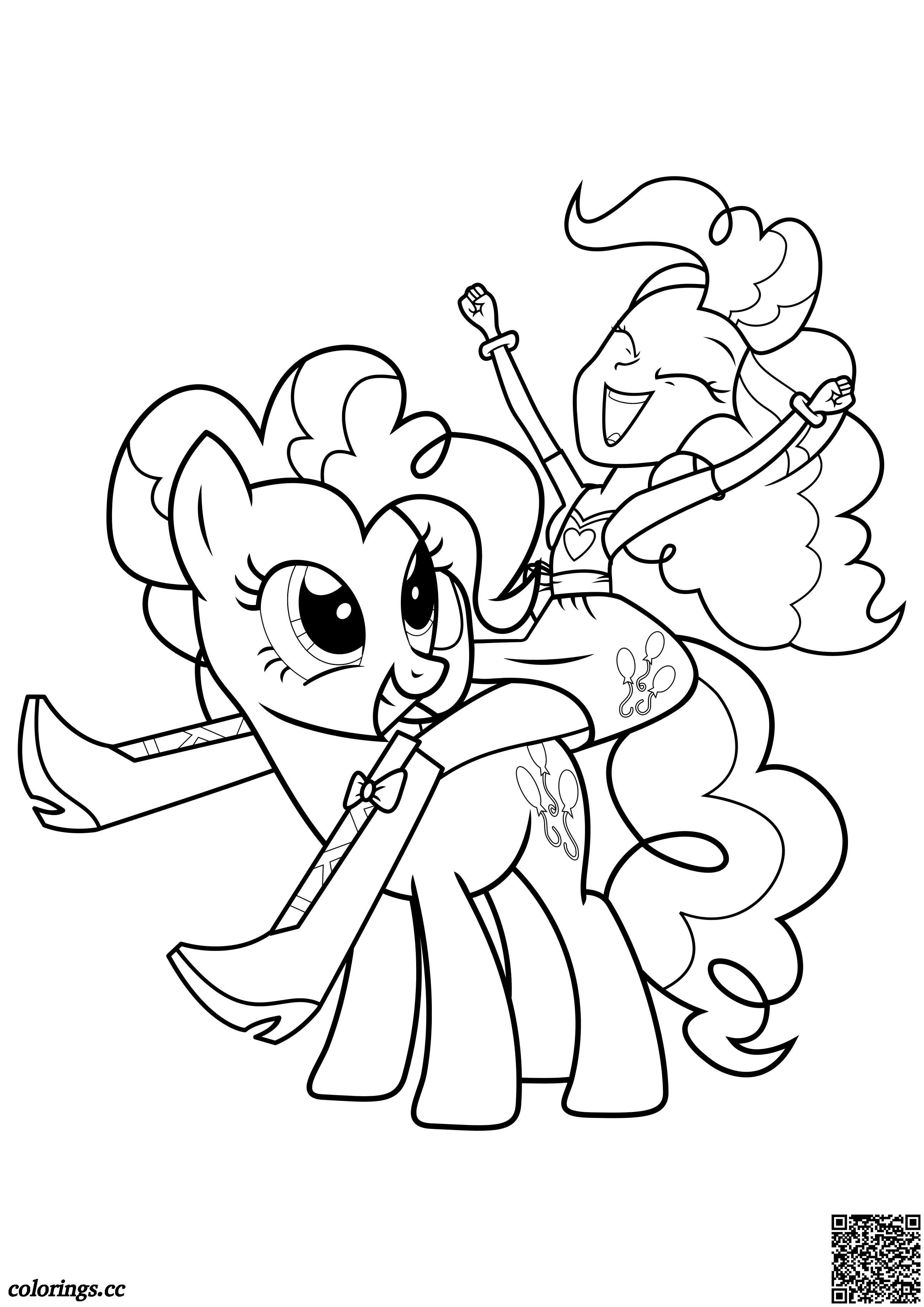 37 Pinkie Pie Coloring Pages Printable 9