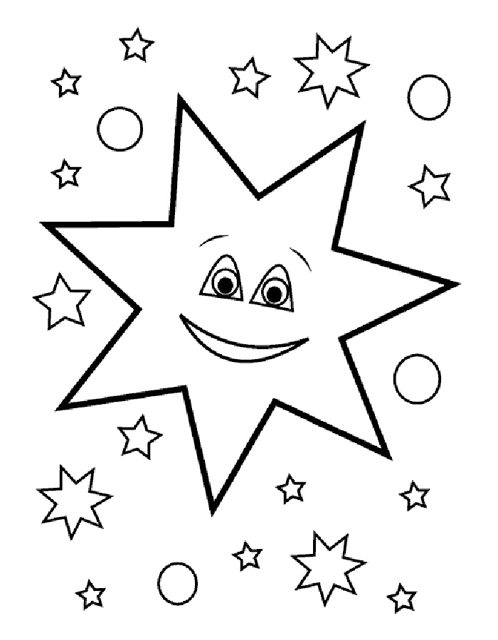 37 Stars Coloring Pages Printable 10