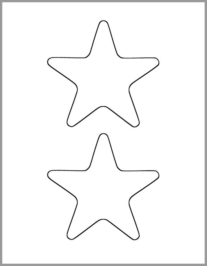 37 Stars Coloring Pages Printable 11