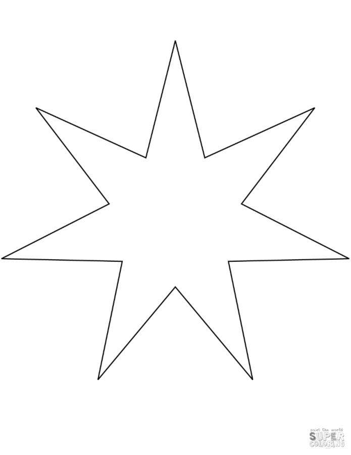 37 Stars Coloring Pages Printable 12